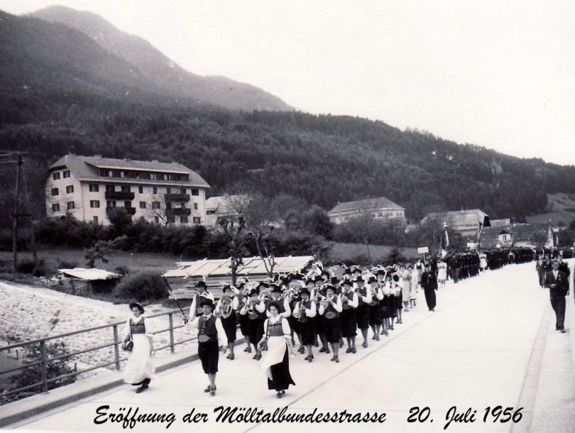 Eröffnung der Mölltalbundesstraße