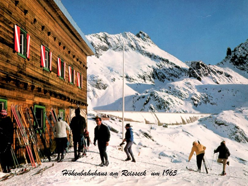 Höhenbahnhaus im Winter 1965