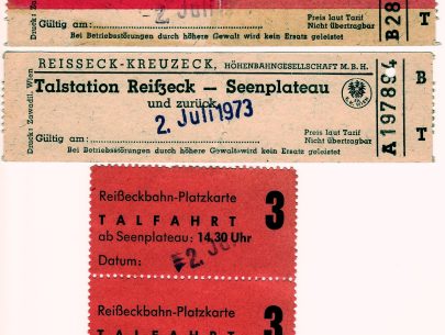 Tickets Reißeckbahn