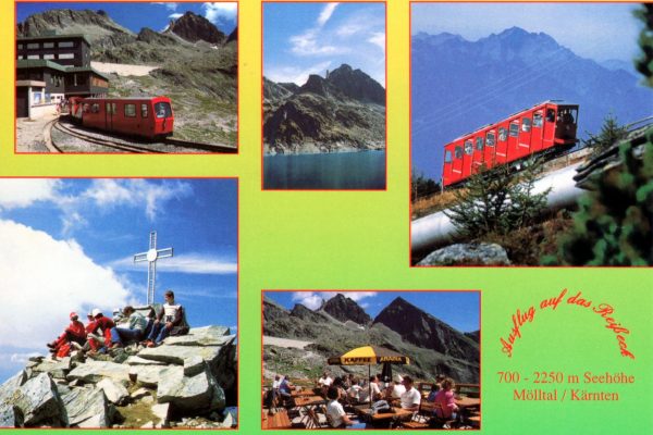 Postkarte Ausflug aufs Reißeck